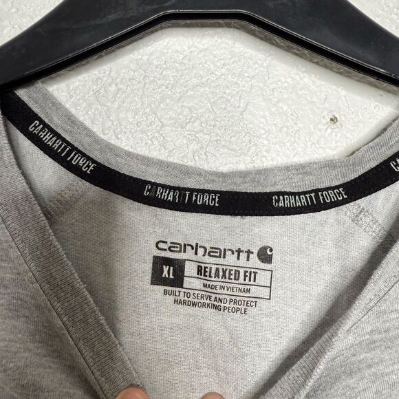 Carhartt Men's Gray Short Sleeve Tee Size XL - Picture 4 of 5